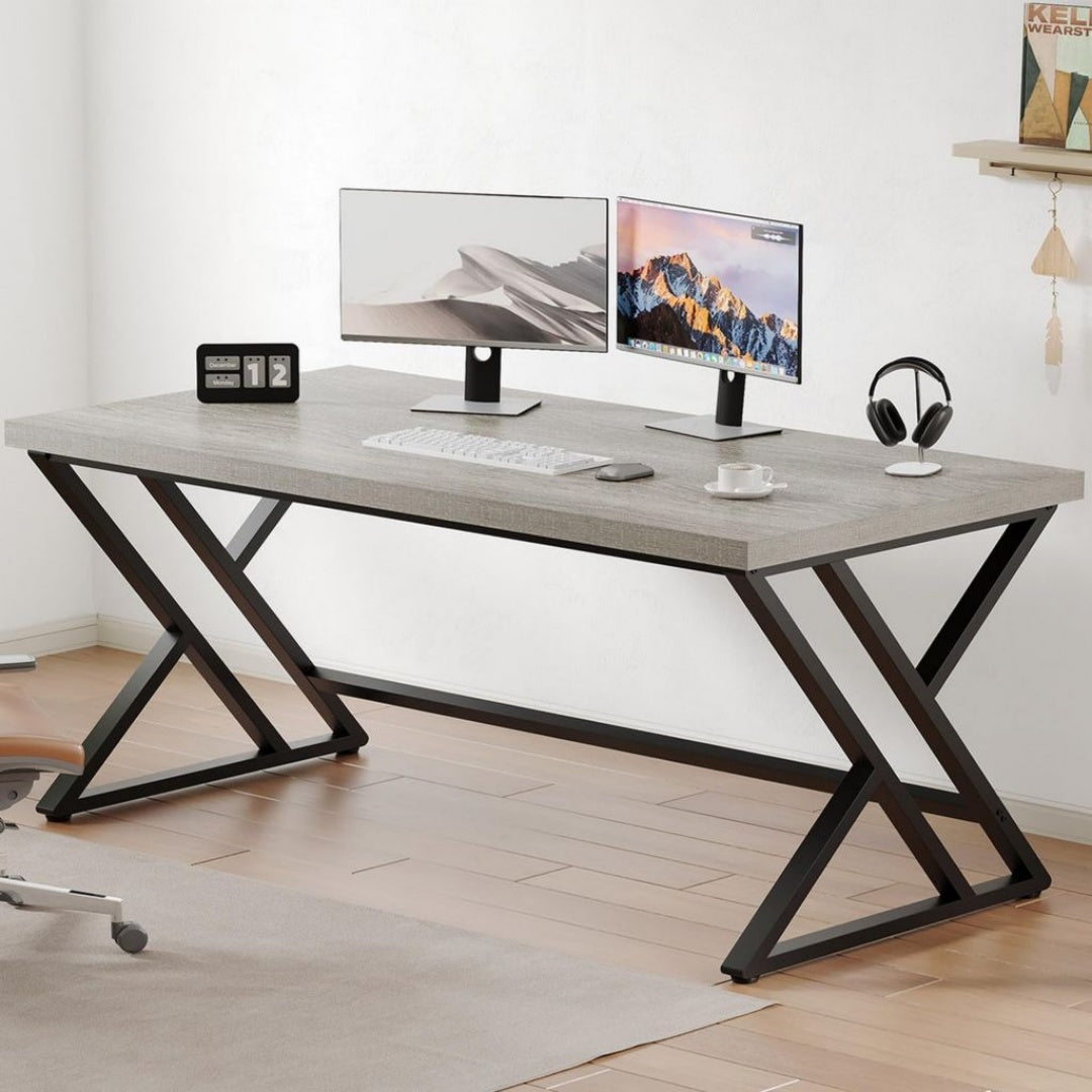 Schreibtisch aus Holz mit Faltbares Eigenschaften fur Homeoffice