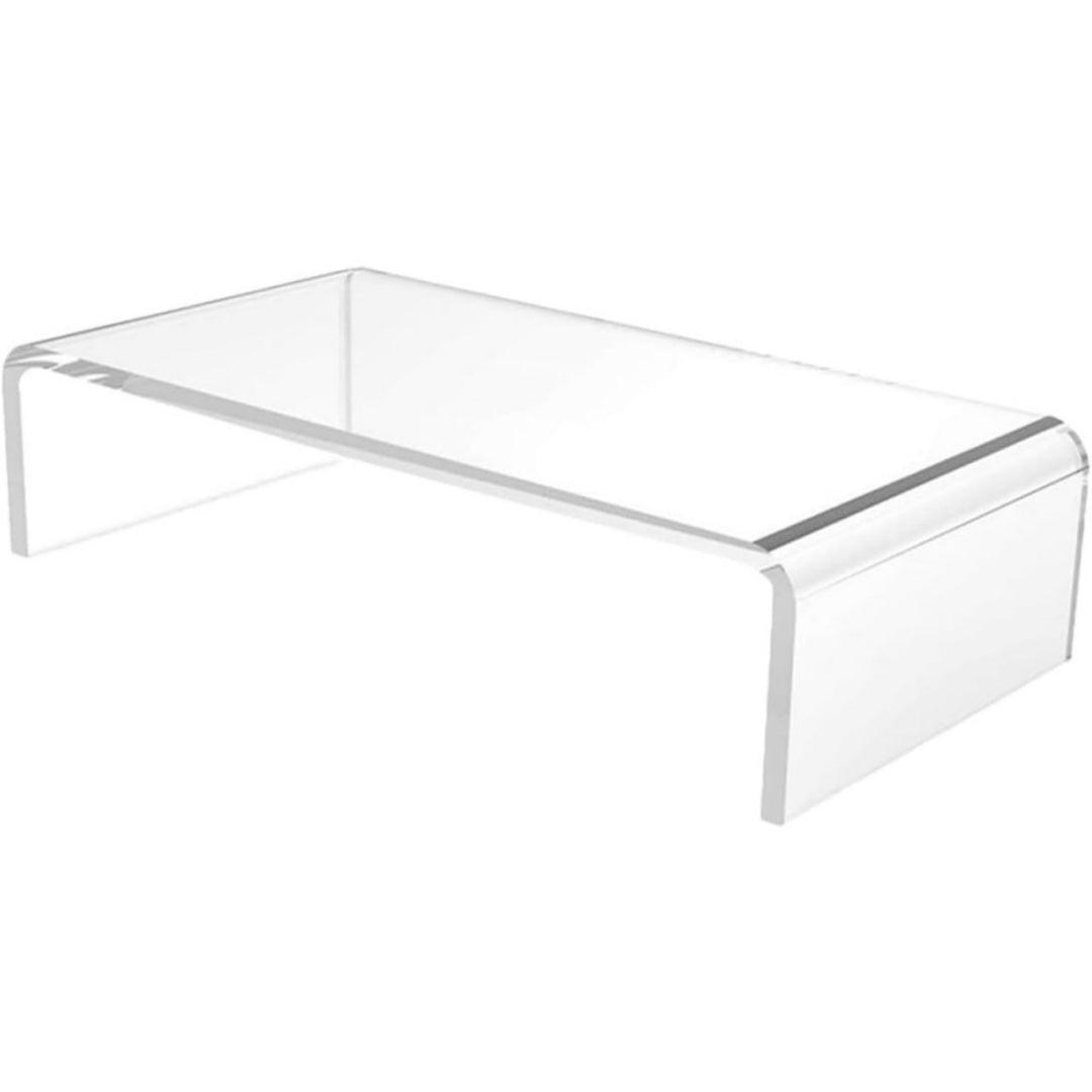 Verstellbares Monitorstander aus Acryl fur Zuhause
