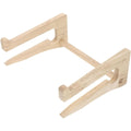 Klares Laptopstander aus Holz fur Homeoffice